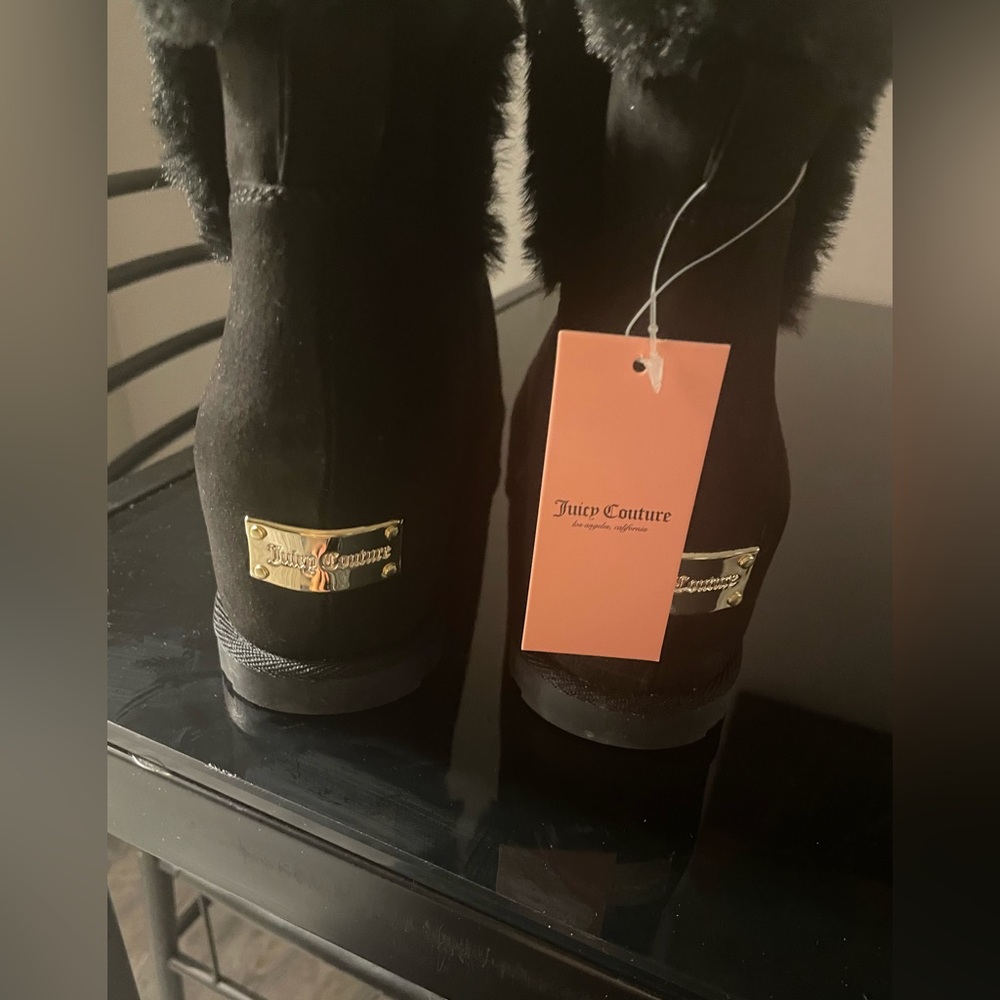 JUICY COUTURE FIRECRACKER HIDDEN WEDGE BOOTS SIZE 11
